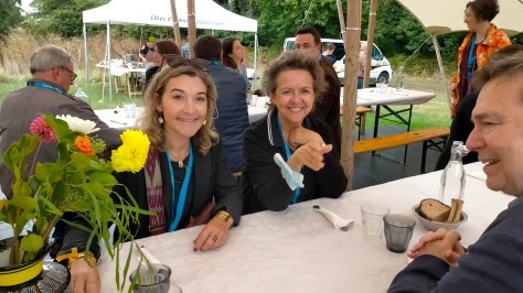 Les chercheurs et professeurs E.LALLEMENT, M.C.BORDEAUX, J.L. FABIANI, by KH